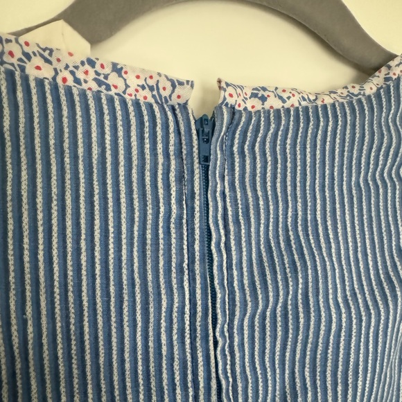 Vintage blue and white dress - Picture 9 of 9